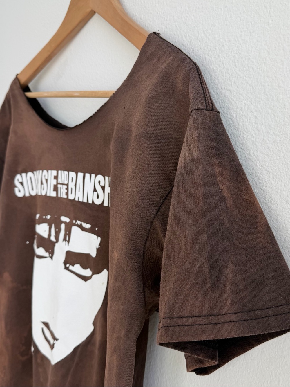 Siouxsie and the Banshees Punk Off The Shoulder T-Shirt - Picture 5 of 9